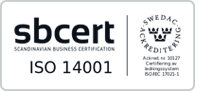 SB Certifikat logo ISO 14001